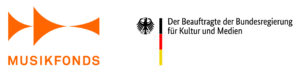 Logo des Musikfonds, und der Beauftragten der Bundesregierung für Kultur und Medien